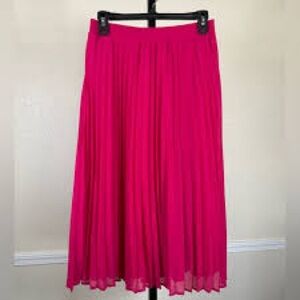 a new day Vibrant Pink A-Line Skirt